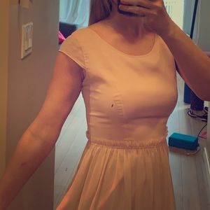 Aritzia Talula light pink dress